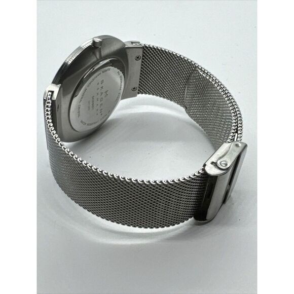 Skagen Ancher SKW6051 Men's Stainless Steel Mesh Analog Dial Quartz Watch AEA145 - Picture 8 of 11